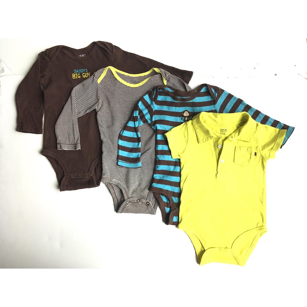 Bundle of 9 body suits, size 12M - Picture 4 of 5